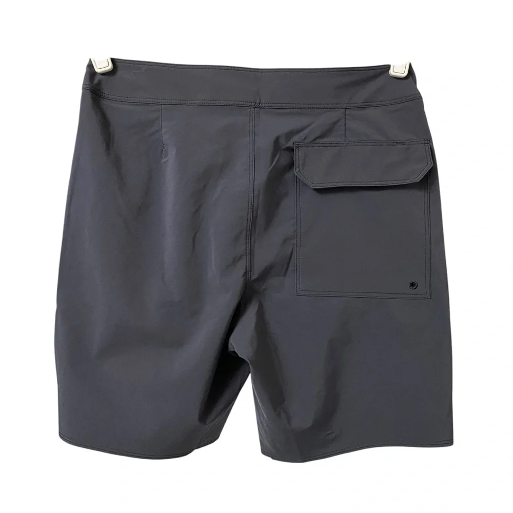 Patagonia Men’s slate gray Hydro Series Boardshorts summer surfing size 28